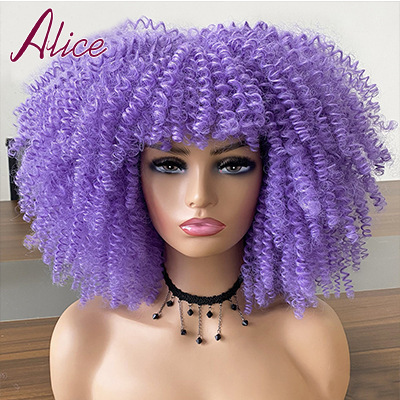 10 pcs mixed colors short hair afro kinky curly wigs with bangs for black women(below price is10 pcs) 10 pcs mixed colors short hair afro kinky curly wigs with bangs for black women(below price is10 pcs)